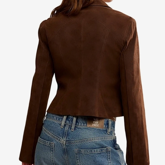 3300 NWT Free People We The Free River Vegan Jacket Sz Med - Picture 2 of 6